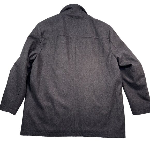 Marc New York  Men's Coyle Wool Stand Up Collar Coat Size XXL Charcoal NWT - Picture 5 of 11